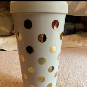 Kate Spade Polkadot Travel Mug